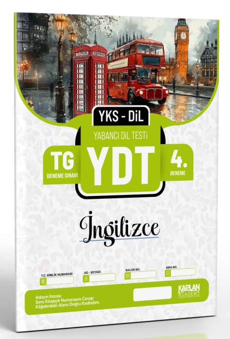 KAPLAN ACADEMY (YDT) TG İNGİLİZCE 4 - 2025-2026